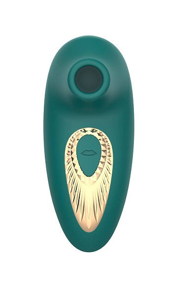 Зеленый вакуумный стимулятор клитора