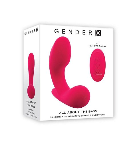 Розовый вибростимулятор G зоны All About the Bass