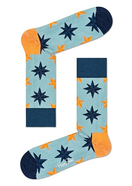 Носки унисекс Nautical Star Sock со звездочками