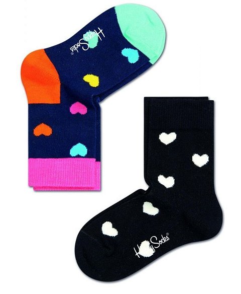 Набор из двух пар носков с сердечками 2-Pack Heart Sock