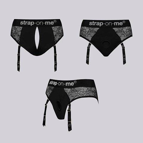 Трусики для фиксации насадок Strap-on-me Harness Lingerie Diva XS