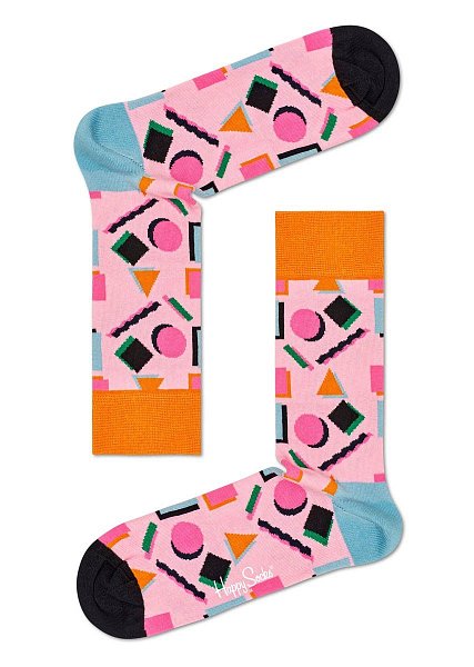 Носки унисекс Nineties Sock с геометрическими фигурами