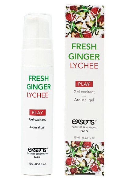 Возбуждающий гель Fresh Ginger Lychee Arousal Gel - 15 мл.