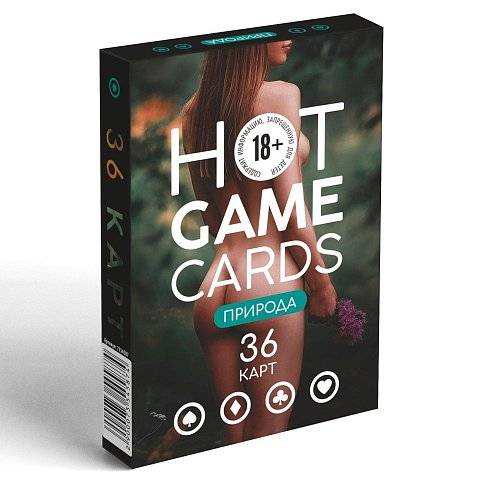 Игральные карты Hot Game Cards «Природа»