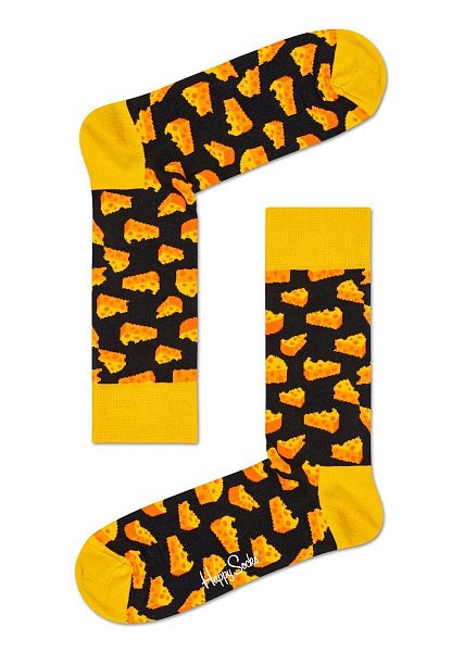 Носки унисекс Cheese Sock с кусочками сыра