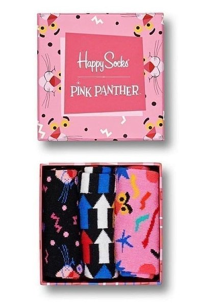 Подарочный набор носков 3-Pack Pink Panther Sock Box