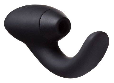 Чёрный стимулятор 2-в-1 для женщин Womanizer InsideOut