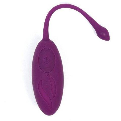 Фиолетовое виброяйцо «Оки-Чпоки» с пультом ДУ