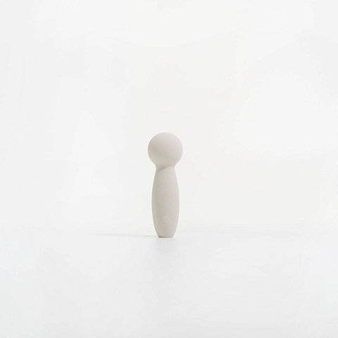 Серый мини-вибромассажёр Harmony