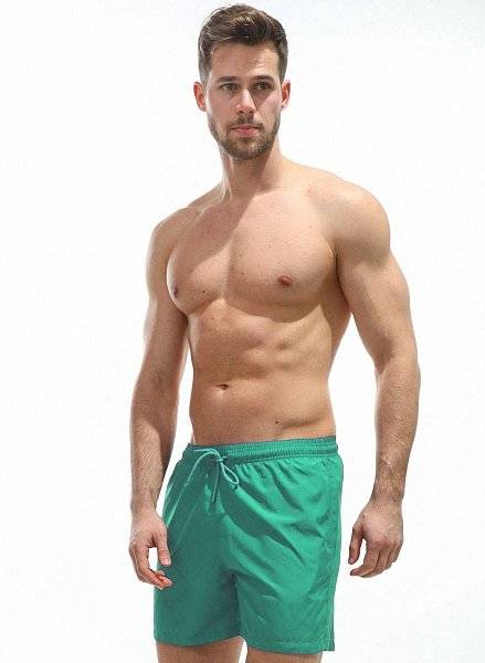 Мужские пляжные шорты из быстросохнущей ткани