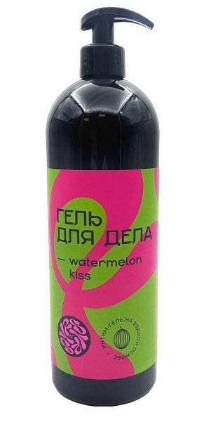Лубрикант на водной основе YESORYES Гель для дела - Watermelon kiss - 1000 мл.