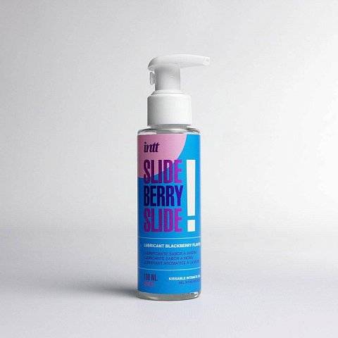 Увлажняющий гель с ароматом ежевики Slide Berry Slide - 100 мл.