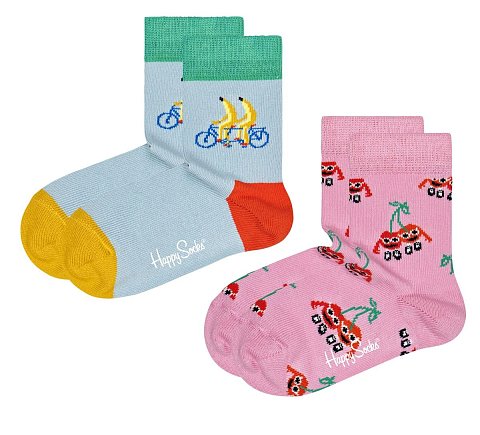 Набор из 2 пар детских носков 2-pack Kids Fruit Mates Socks