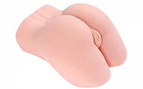 Мастурбатор-полуторс с вагиной и анусом Hera RealHip