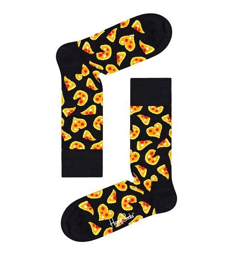 Носки унисекс Pizza Love Sock с кусочками пиццы