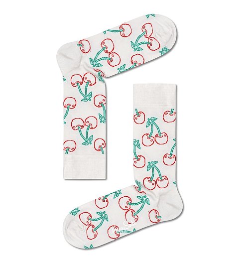 Носки унисекс Cherry Sock с контурами вишенок