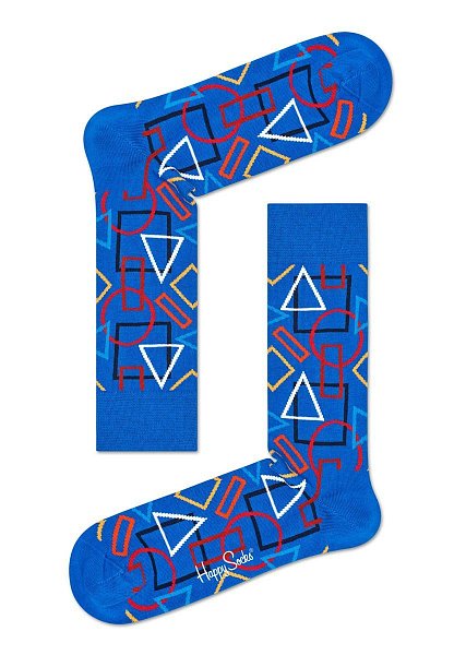 Носки унисекс Geometric Sock с геометрическими фигурами