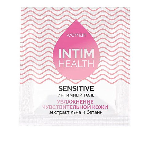 Саше интимного геля на водной основе Intim Health Sensitive - 3 гр.